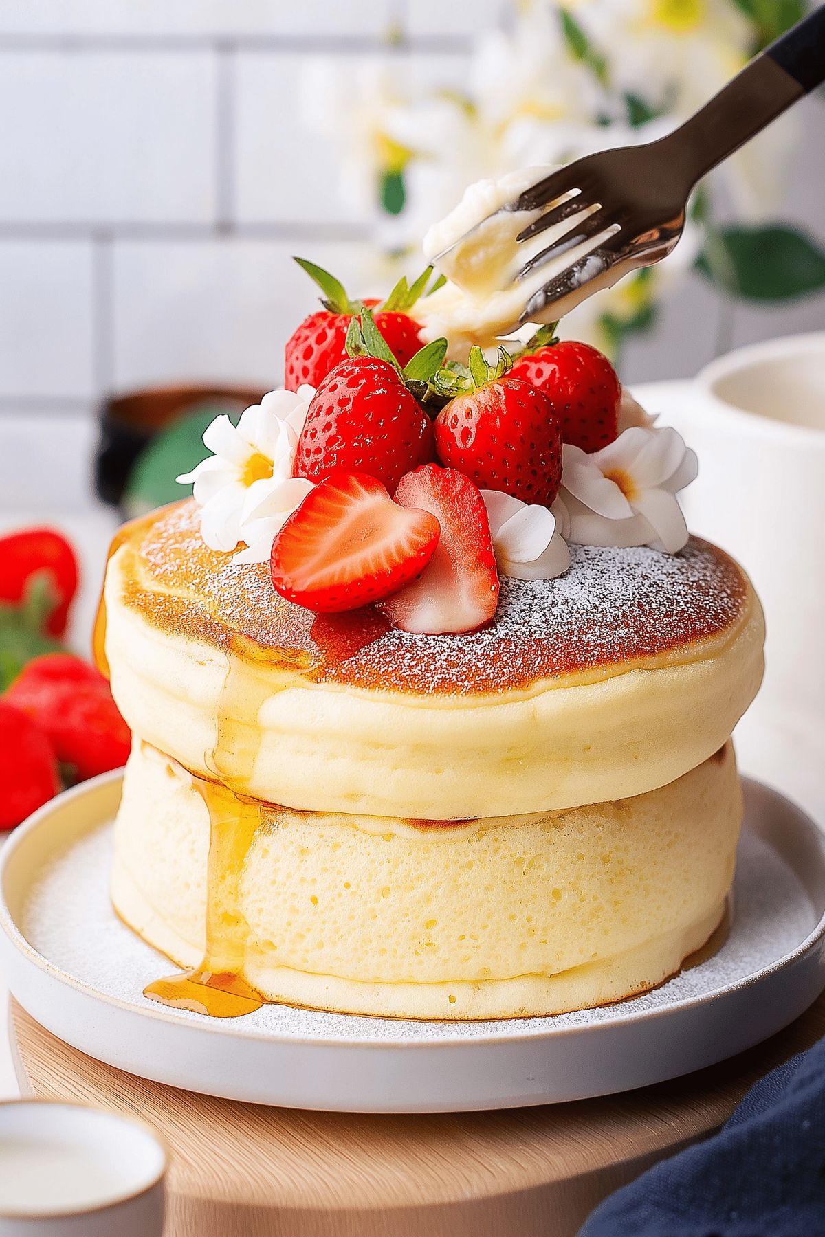 cloud soufflé pancakes