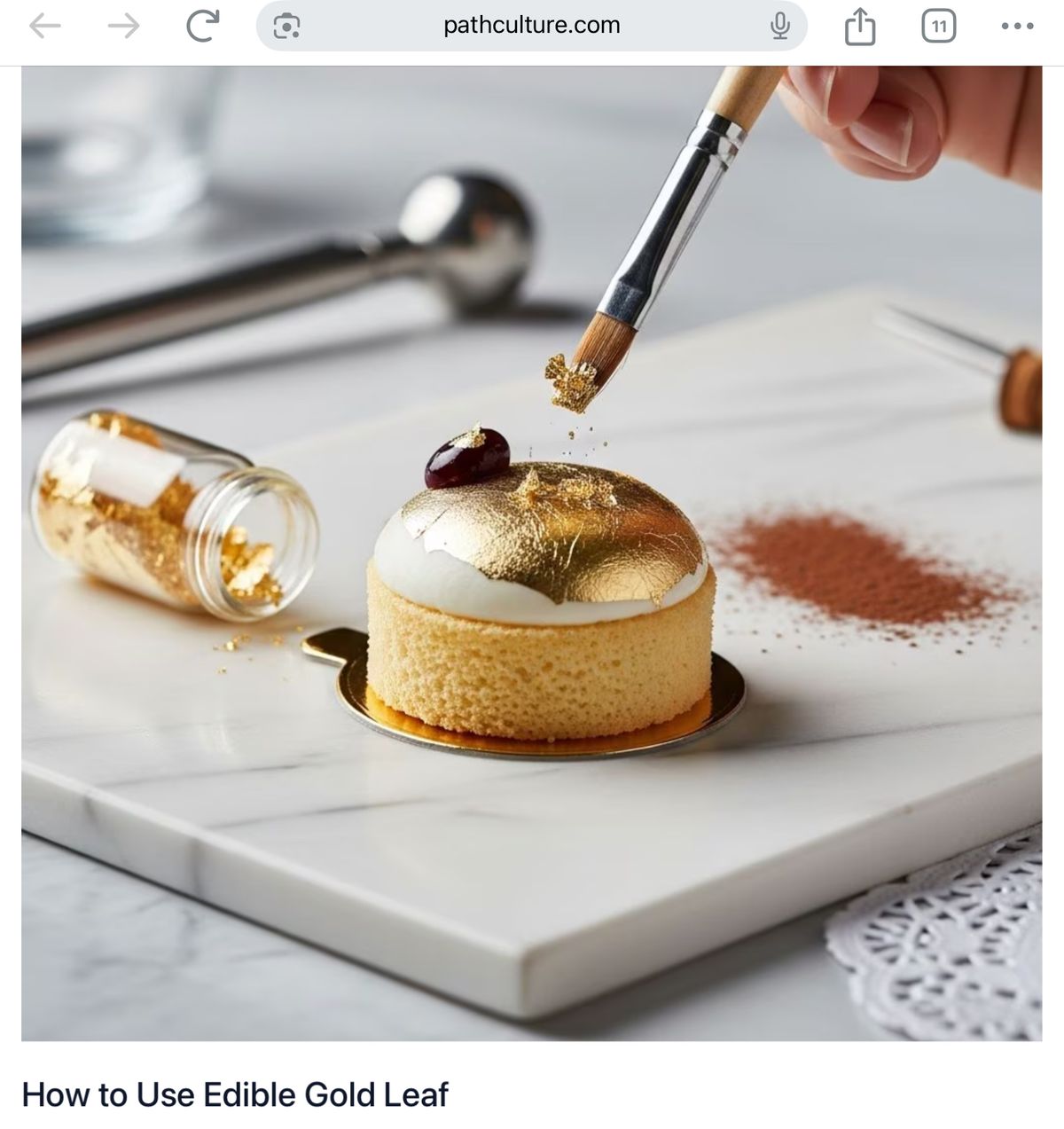 Edible Gold