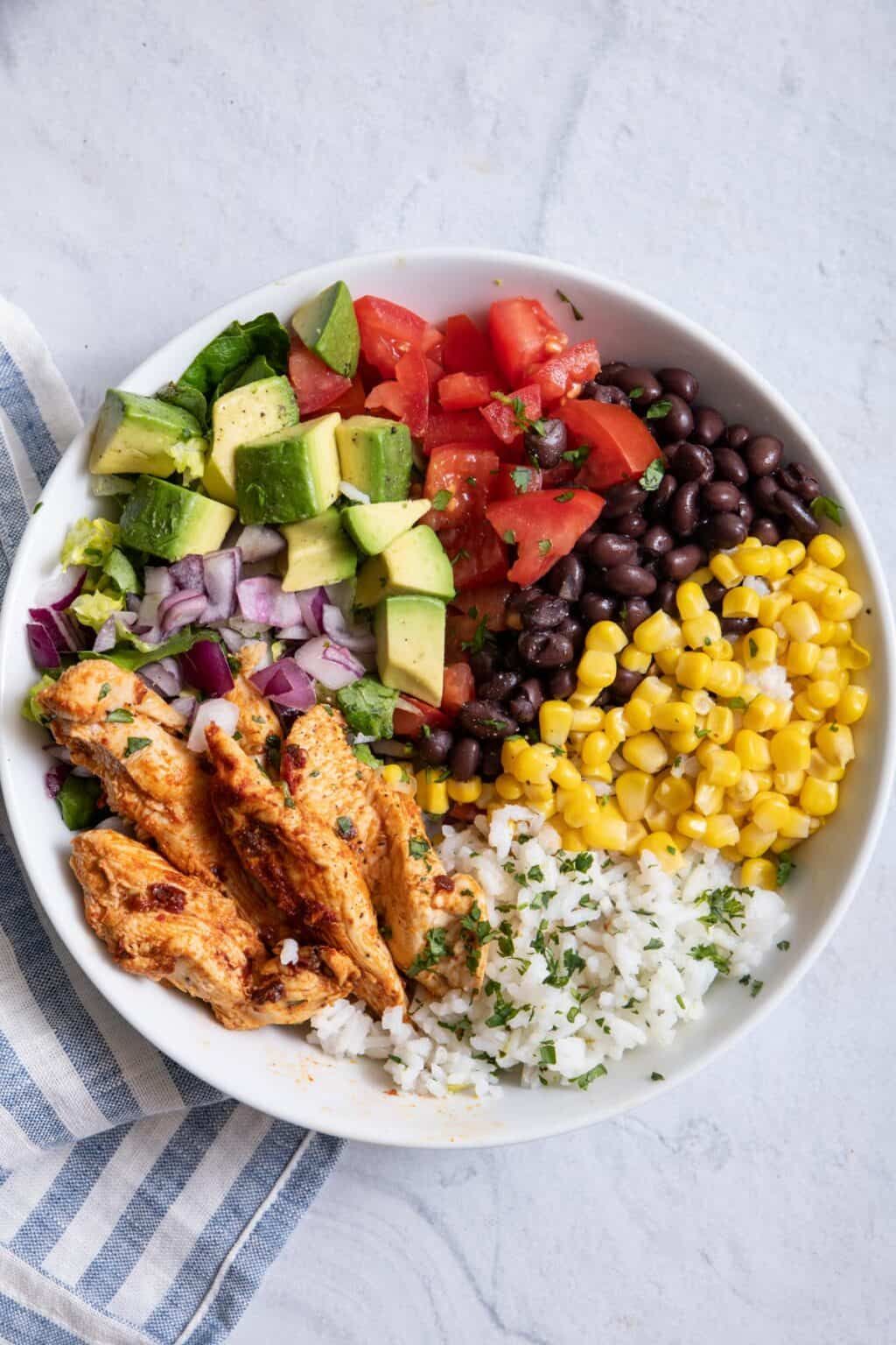 Chicken Burrito Bowl